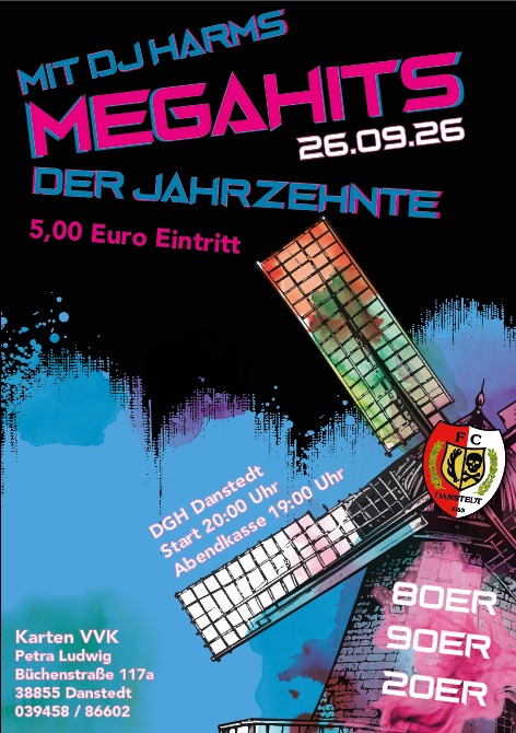Megahits der Jahrzehnte 26.09.2026